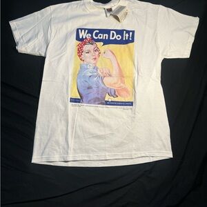 Vintage Rosie the Riveter Graphic Tee
